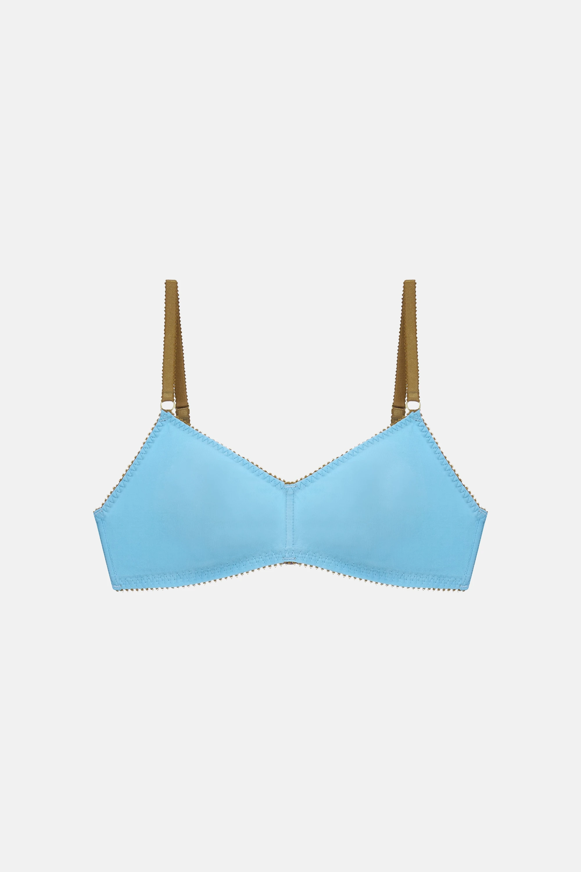 Dora Larsen MARLEY (Bio-)Baumwoll Bustier in babyblau