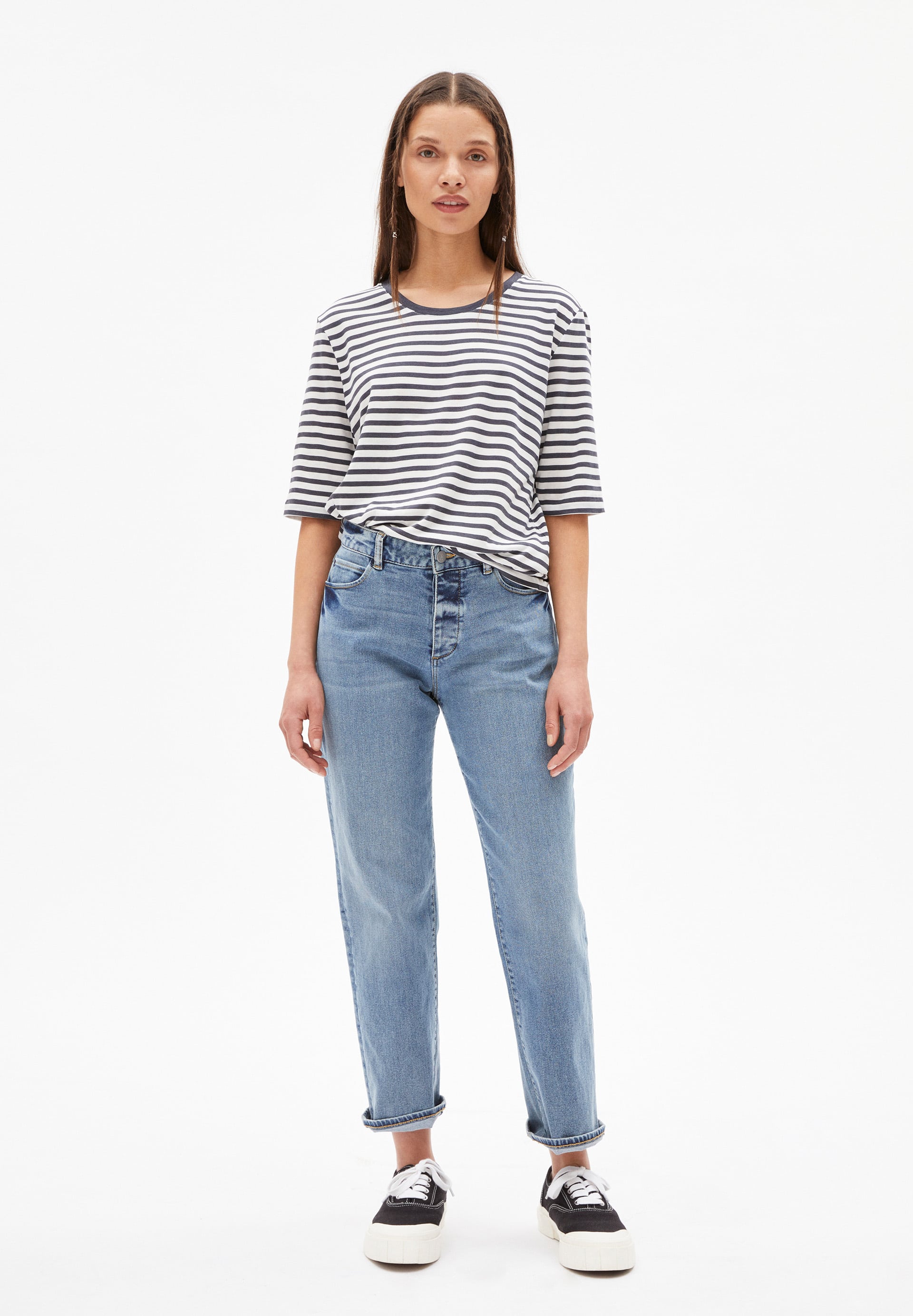 ARMEDANGELS - JILARAA STRIPES T-Shirt aus TENCEL™ Lyocell Mix
