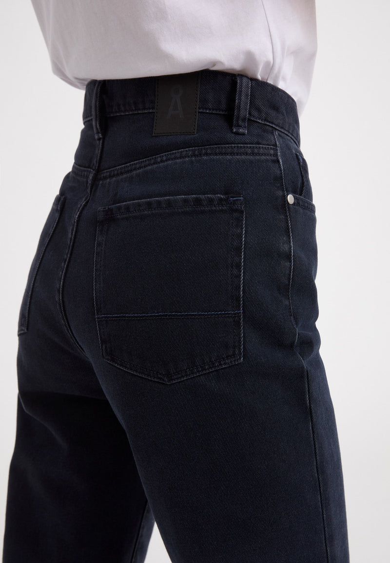 ARMEDANGELS - MAIRAA BLACKBLUE Mom Fit High Waist aus Bio-Baumwolle
