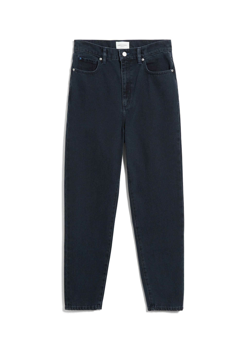 ARMEDANGELS - MAIRAA BLACKBLUE Mom Fit High Waist aus Bio-Baumwolle