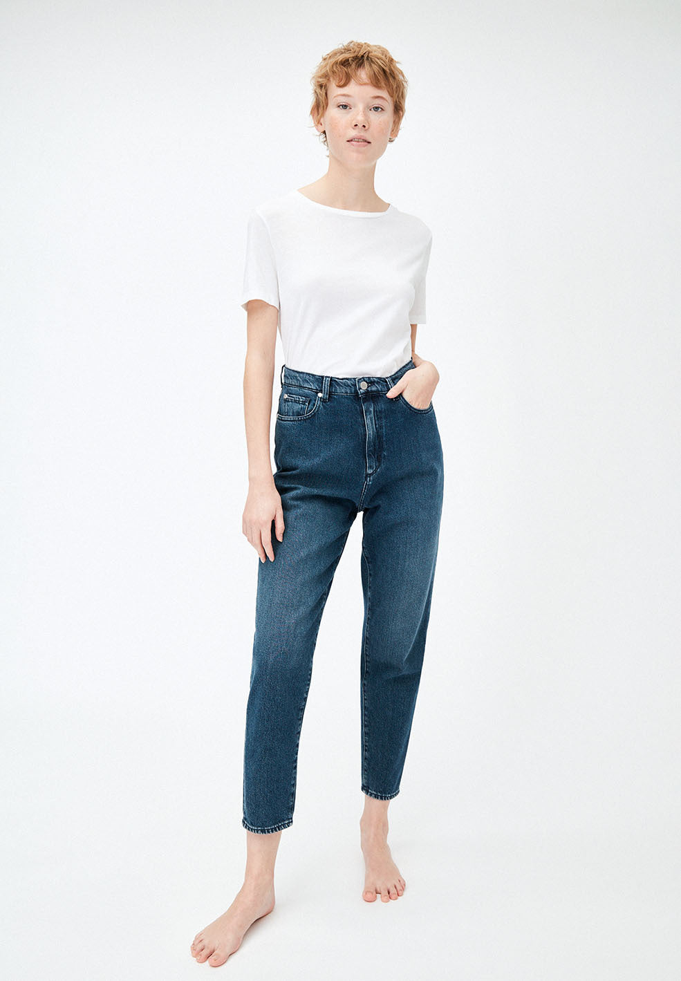 ARMEDANGELS - MAIRAA Jeans aus Bio-Baumwolle Stone Wash
