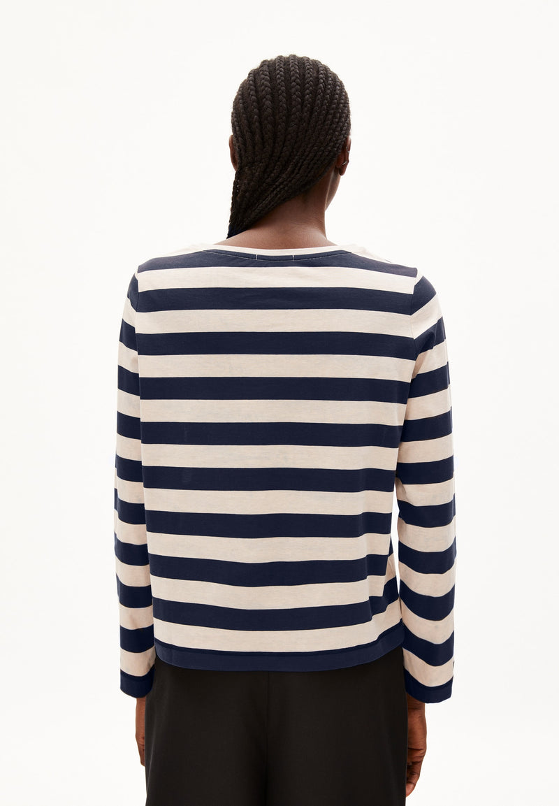 ARMEDANGELS -  MARIEKAA BLOCK STRIPE Longsleeve Shirt