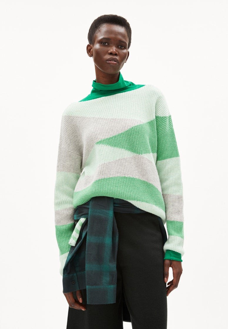 ARMEDANGELS -  MIYAA MOUNTAIN PULLOVER LOOSE FIT AUS BIO-WOLL-MIX