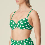 Marie Jo Swim ROSALIE Gemoldeter Bikini-Top Kelly Green I 1002416KGR