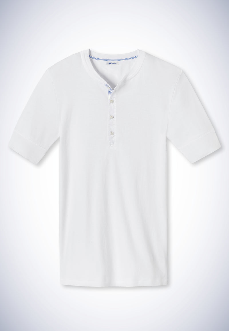 SCHIESSER REVIVAL - Karl-Heinz Shirt kurzarm weiß