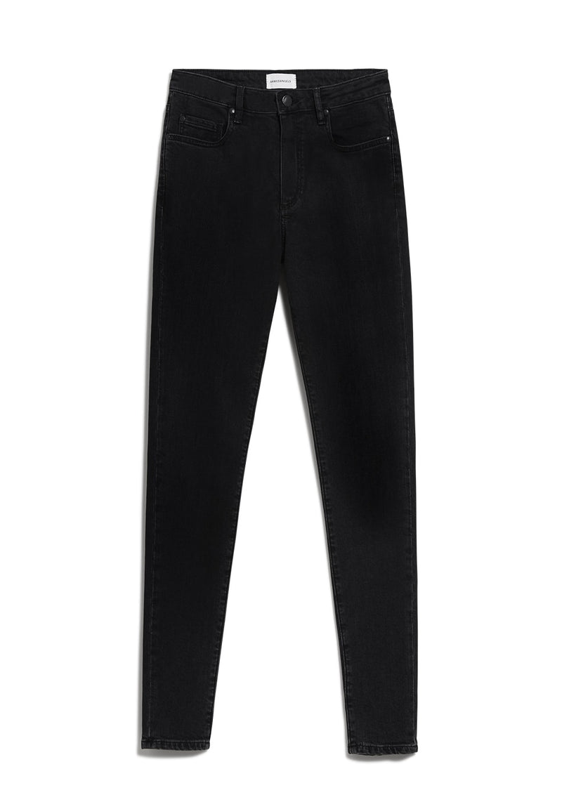 ARMEDANGELS - TILLAA X STRETCH Skinny Fit Mid Waist Black Night