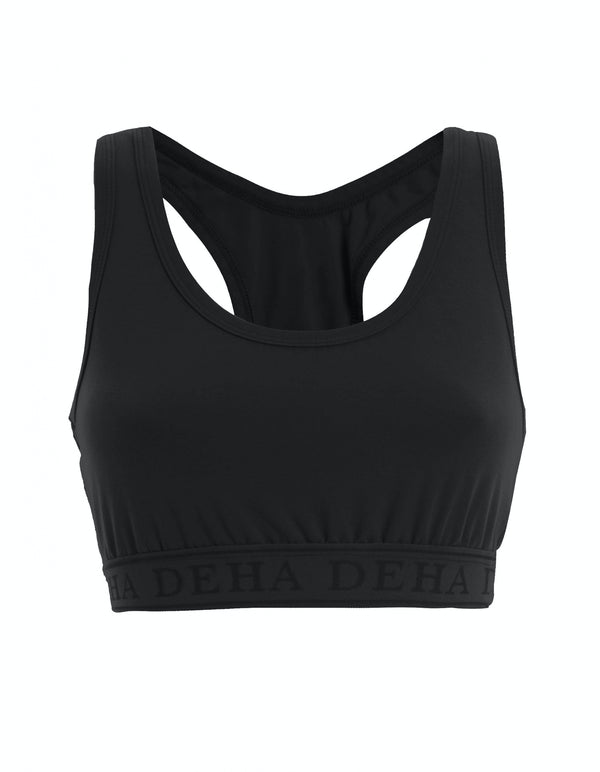 DEHA - Racer Back Sport Bra black