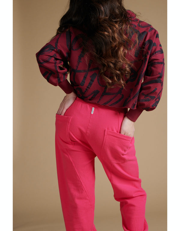 DEHA - Balloon Fit Pants Fuchsia Pink