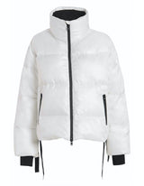 DEHA - Black Trim Padded Jacket Milk White