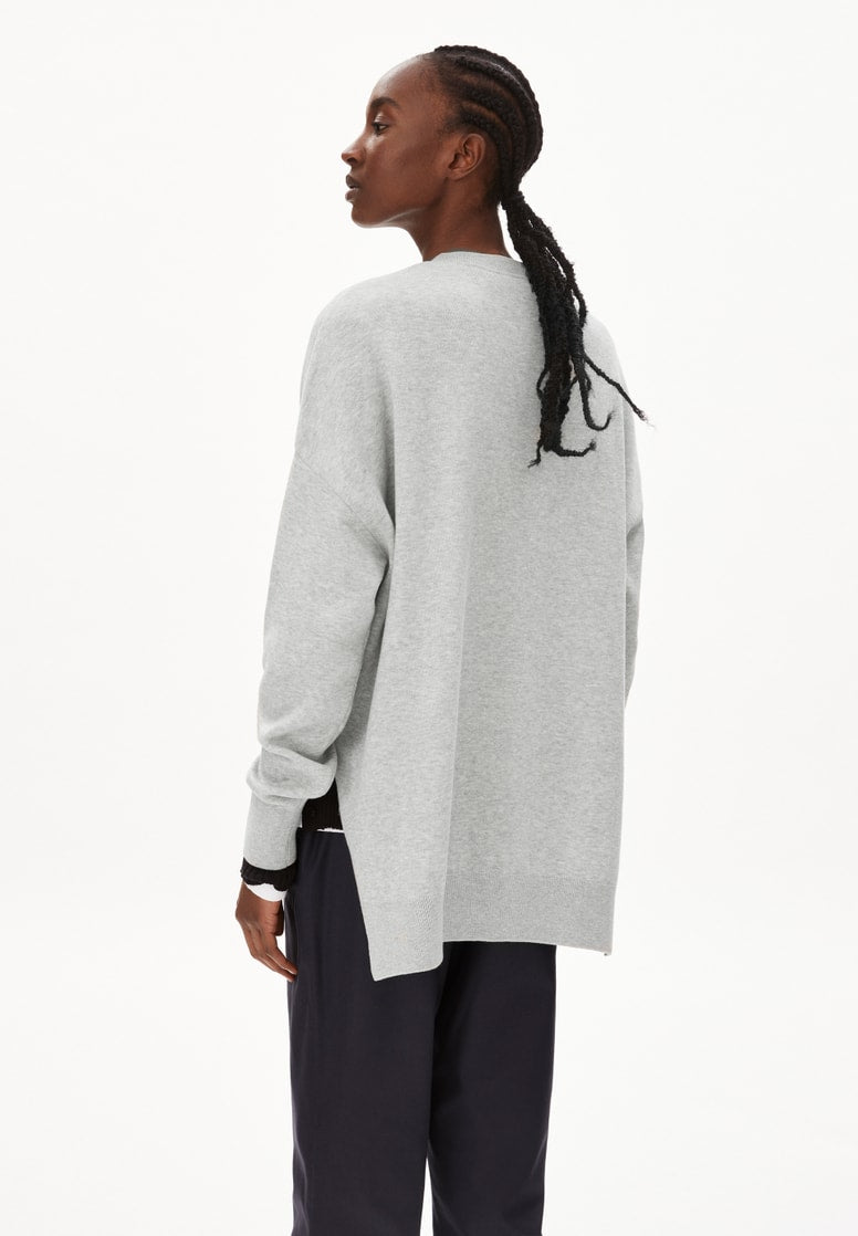 ARMEDANGELS -  YUMBAA STRICK PULLOVER AUS BIO-BAUMWOLL MIX
