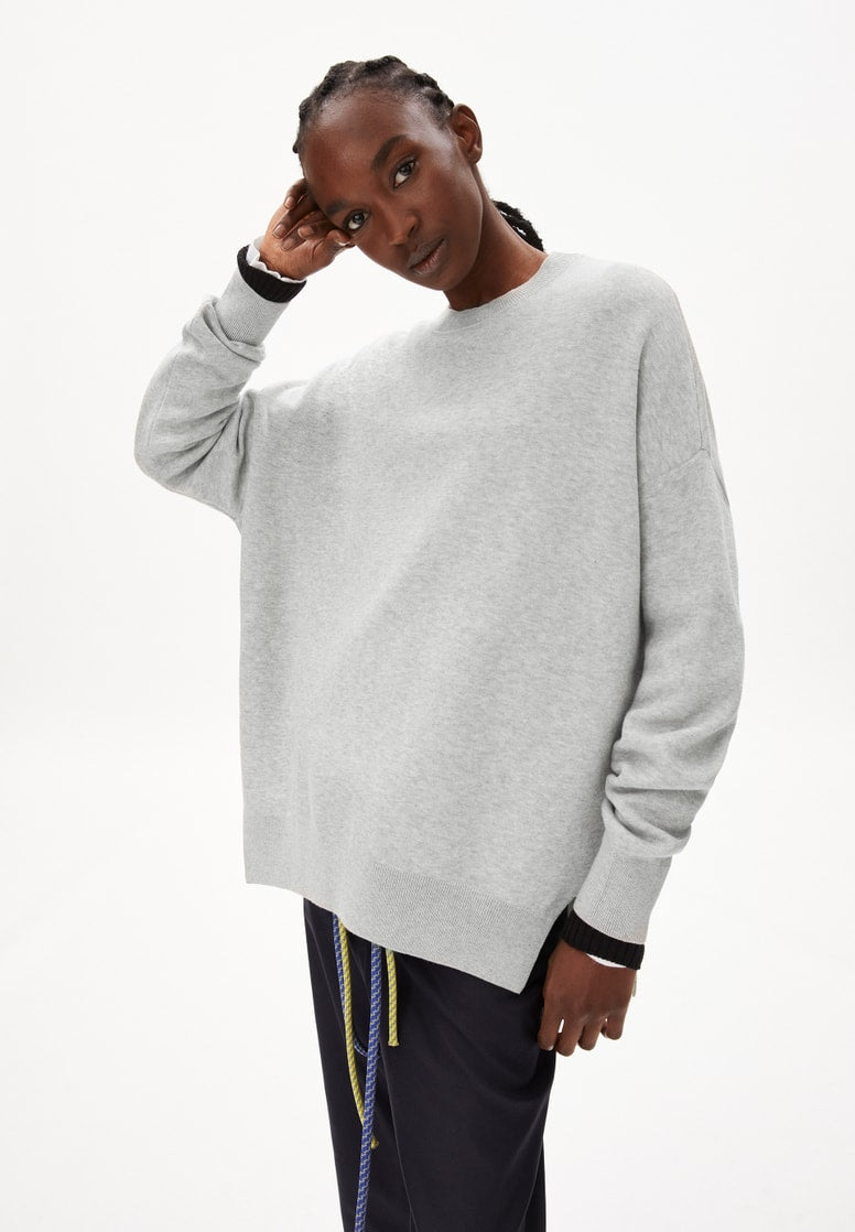 ARMEDANGELS -  YUMBAA STRICK PULLOVER AUS BIO-BAUMWOLL MIX